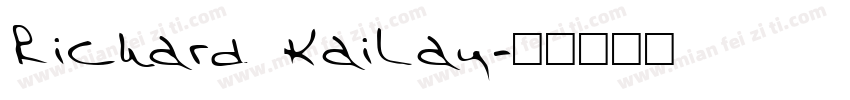 Richard Kailay字体转换